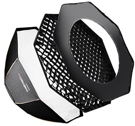 Octagon Softbox Plus - 120 cm diameter voor Zachte en Gelijke Verlichting