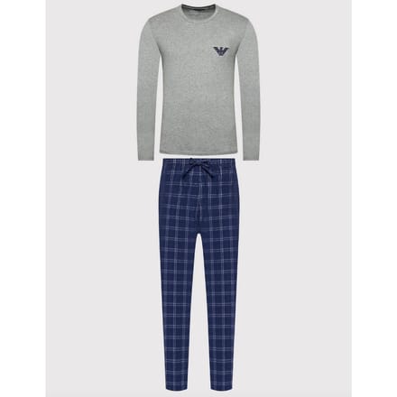 Emporio Armani Maat L  Flannel pyjama X-Max Giftbox edition Heren /Grijs/Rood/ S