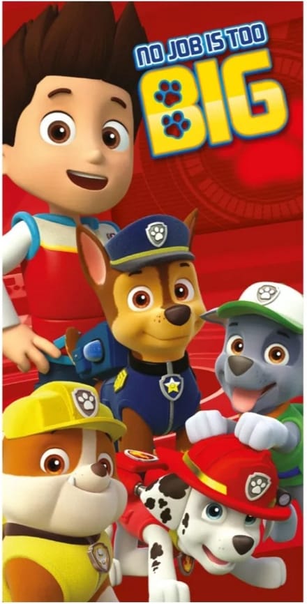 Paw Patrol Strandlaken - 70 x 140 cm