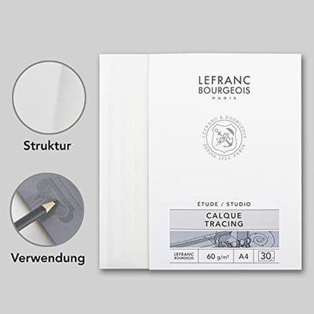 Transparant Papier A4 - 30 Vellen - 60 g/m² - Bedrukbaar voor Tekeningen en Plotten