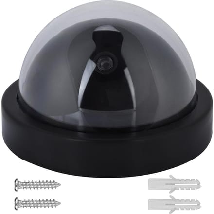 MR-02Y Dummy Nep Koepel Surveillance Beveiligingscamera Gesimuleerde Dummy Camera met 1 stuks LED-licht