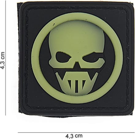 Embleem 3D PVC Ghost #11169