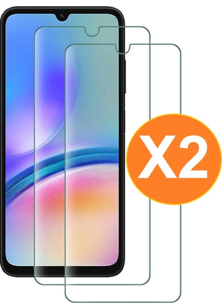 Screenprotector - Geschikt voor Samsung Galaxy A05/Samsung Galaxy A05s Tempered Glas screen protector - 2 stuks Beschermglas