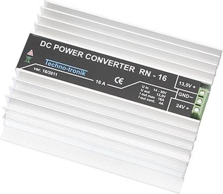 Omvormer van 24V naar 12V - cont. 6A - max. 20A - RN20