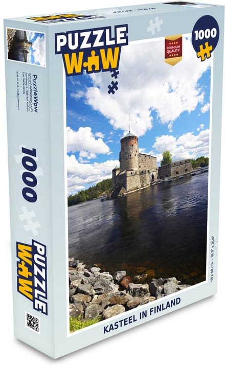 Puzzel Kasteel in Finland - Legpuzzel - Puzzel 1000 stukjes volwassenen