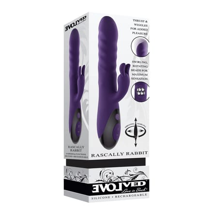 Evolved - Rascally Rabbit Vibrator - Paars