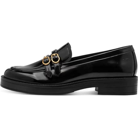 Glanzende dames slipper met dubbele band Tamaris Essentials