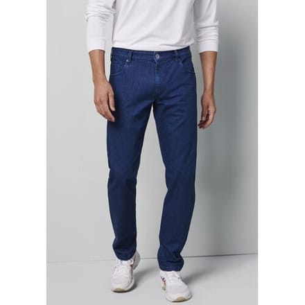 Meyer Jeans M5 Slim Coolmax EcoMade Denim Organic Cotton Blue Stone / male