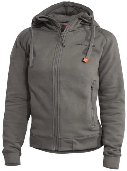 Pentagon Aphrodite Sweatshirt Met Rits Grijs M Vrouw