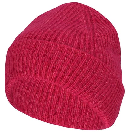 Sarlini - Muts dames - Ribbed - One Size - Fuchsia