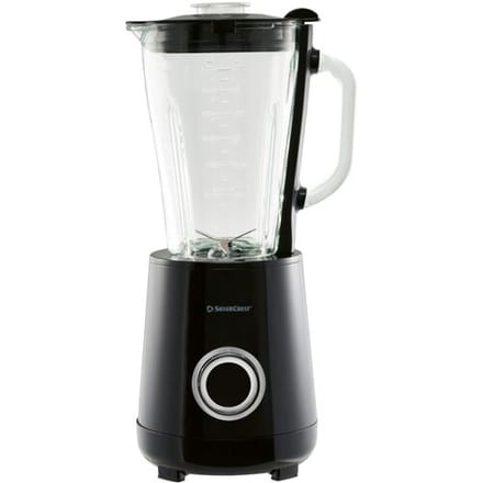 SILVERCREST Blender 1,75 L, 5 snelheden (Zwart)