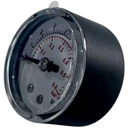Manometer Spinera 0-0,6 Bar / 0-8,5 PSI