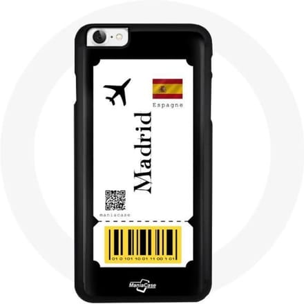 Coque Iphone 4 Billet d'avion Madrid
