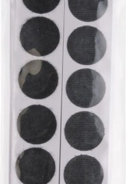 81903 Klitteband rondjes - doorsnede ca. 25 mm