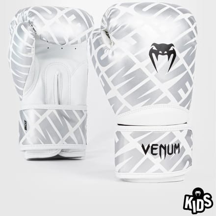 Venum Contender 1.5 XT Bokshandschoenen Kinderen Wit Zilver - 4 OZ