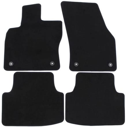 Vloermatten - Seat - Leon 3 - 2012-2020 - 4 stuks - Waterdicht velours - Antislip