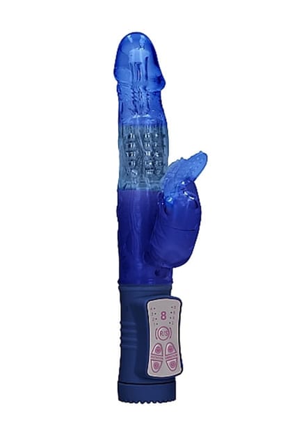 Shots Toys - Rotating Beetle Vibrator - Blauw