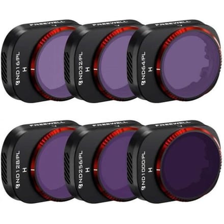 Freewell Bright Day Filters for DJI Mini 4 Pro (6 pcs)