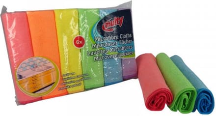 Multy Microvezeldoekjes pak a 6 stuks