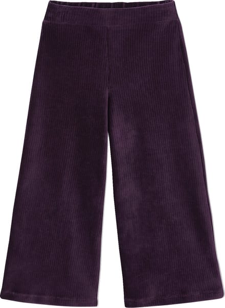 Vertbaudet Wijde, fluwelen broek voor meisjes