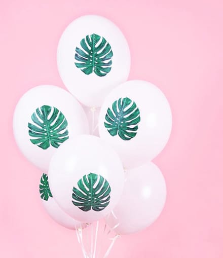 Partydeco - Ballonnen Aloha (50 stuks)
