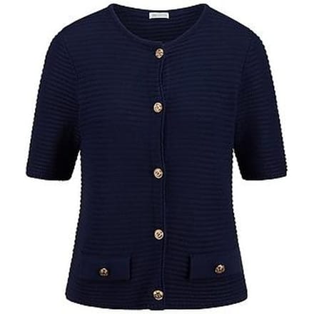Vest korte mouwen Van St. Emile blauw