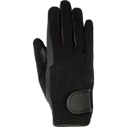 Synthetisch lederen handschoenen HKM
