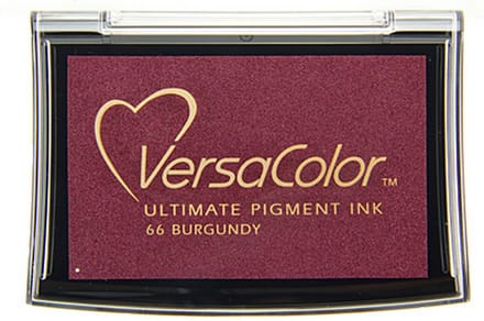 Stempelkussen Versacolor burgundy - Tsukineko