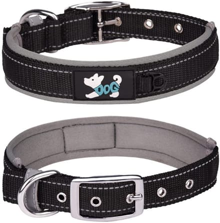 Allecto - Comfortabele hondenhalsband - Reflecterende halsband
