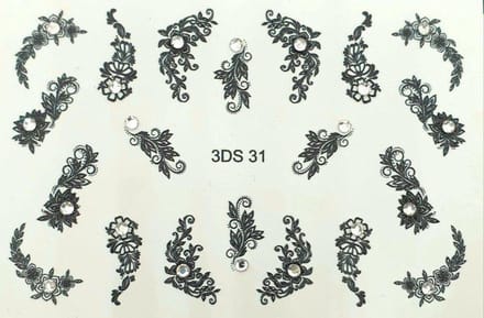 Korneliya RhineStone decal 3DS 32