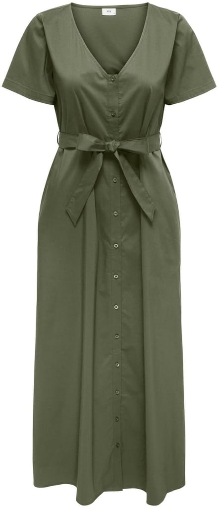 JDY - JDYMIO S/S MAXI SHIRT DRESS WVN DIA - Dames - Mini jurken