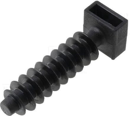 Tie wrap houder - 36mm - Kabelbinder slagplug, muurplug CH-8