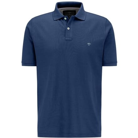 Fynch-Hatton Polo Uni Cotton Midnight / male