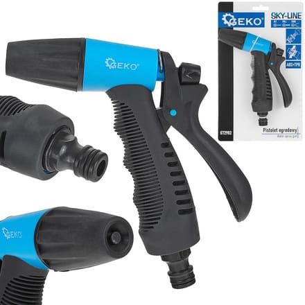 GEKO Verstelbare tuinsproeier - Comfortabele grip - Precieze waterregeling - Duurzaam kunststof