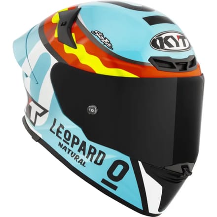 Volle motorhelm Kyt TT-Revo Leopard Replica