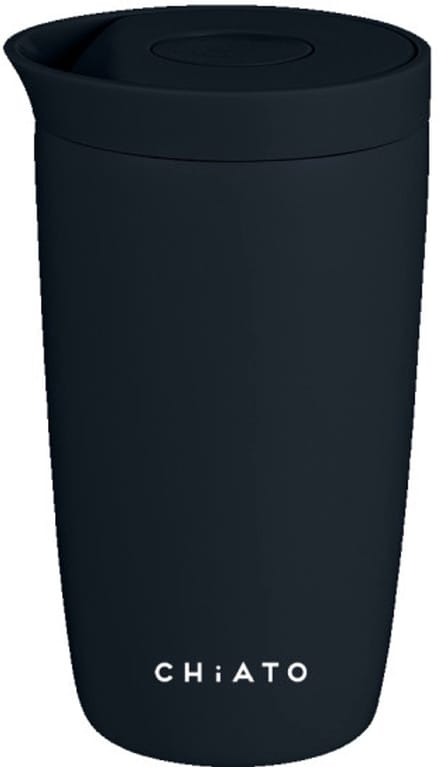 CHiATO Home dailySIP Space Black Thermosbeker, 350 ml - Zwart