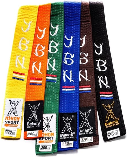 Judo Bond Nederland Band | Bruin (Maat: 200)