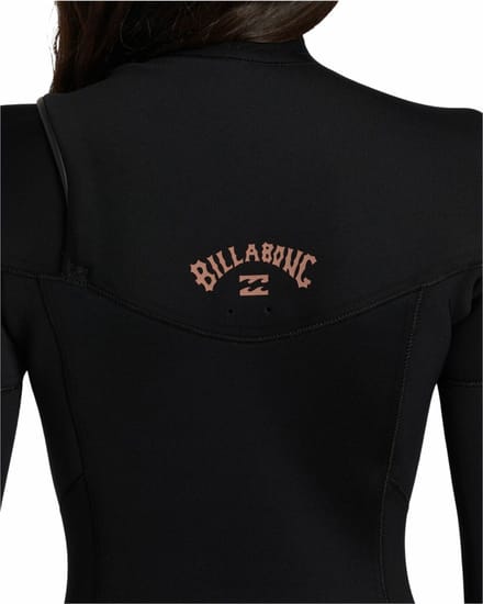 2026 Billabong Dames Foil 3/2mm Borst Ritssluiting Wetsuit