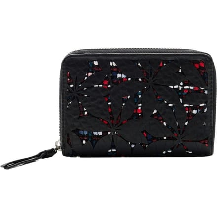 Desigual Portemonnee Accessories Wallet Material Finishes Zwart