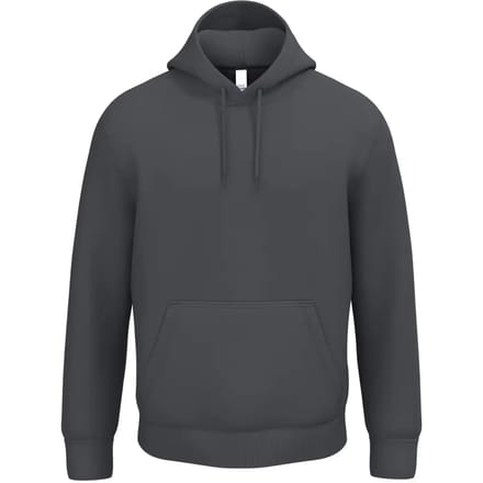 iDeal Basic Brand Uniseks sweater met capuchon IB402 - Ideal Dark Grey - M