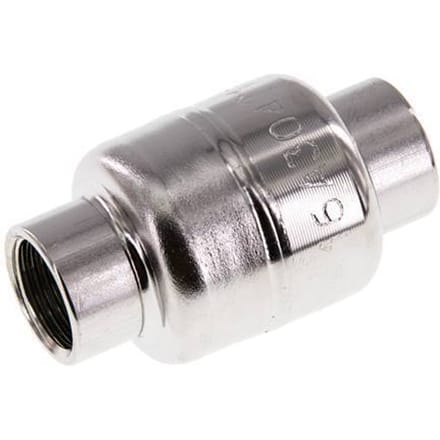 G3/8'' RVS 304 Terugslagklep FKM (Lichte Veer) 0.03-16bar - CLIS3E