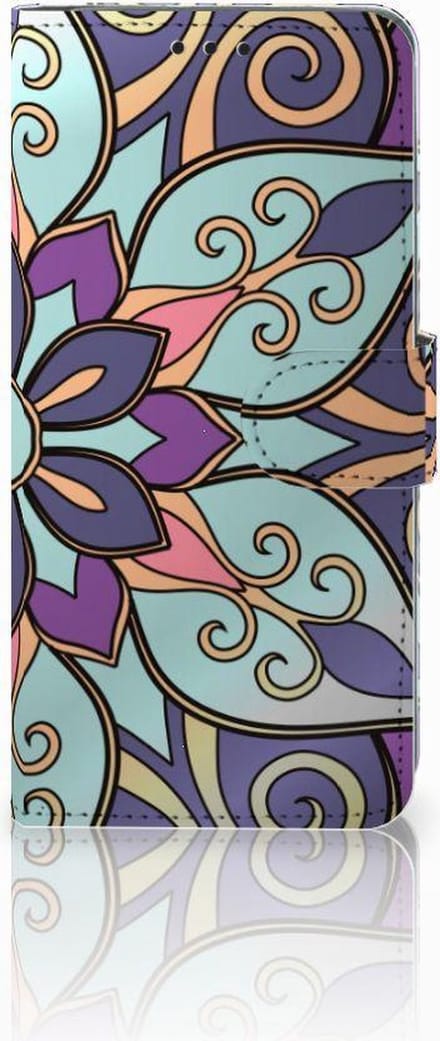 Huawei P30 Pro Hoesje Purple Flower