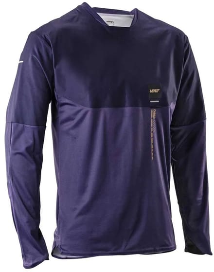 Leatt Trail 6.0 Cargo Trui Met Lange Mouwen Blauw,Paars M Man