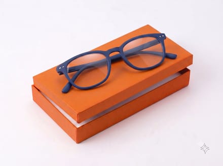SILAC - Blue rubber 7501 - Matte Leesbril - Sterkte +4.50