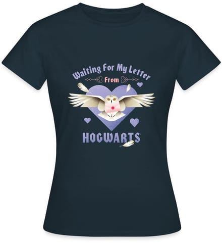 Harry Potter Waiting For My Letter From Hogwarts T-Shirt Dames