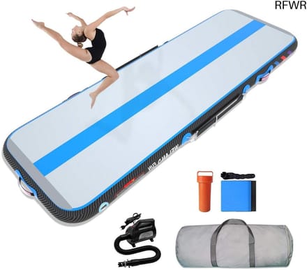 RFWR® Opblaasbare Gymnastiekmat 3/4/5/6 meter - Duurzaam en Multifunctioneel