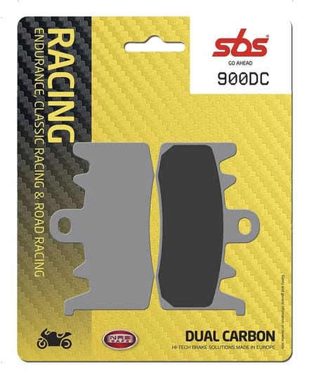 Sbs Dual Hi-tech Racing 900dc Carbon Organische Remblokken Goud