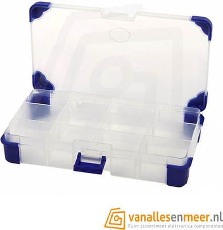 Assortimentsdoos (l x b x h) 165 x 90 x 30 mm
