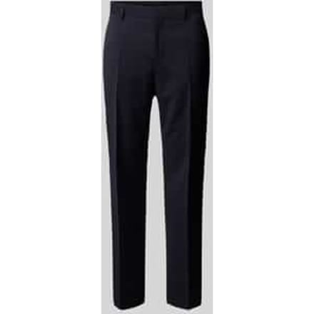 Regular fit pantalon met persplooien, model 'Genius'