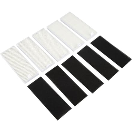 5 STUKS HEPA Filter voor Ecovas ilife A4s A6 A4 A40 A8/ DN621 X620 Robotstofzuiger white